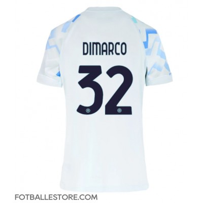 Inter Milan Federico Dimarco #32 Bortedrakt Dame 2025-26 Kortermet Inter Milan Federico Dimarco #32 Bortedrakt Dame 2025-26 Kortermet